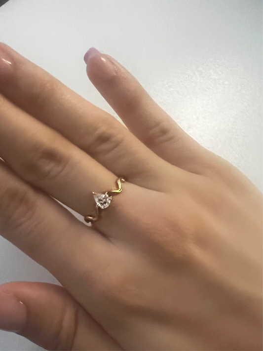 Teardrop Ring